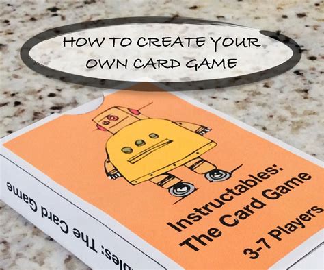 how to make your own card game and why it's important to keep things simple